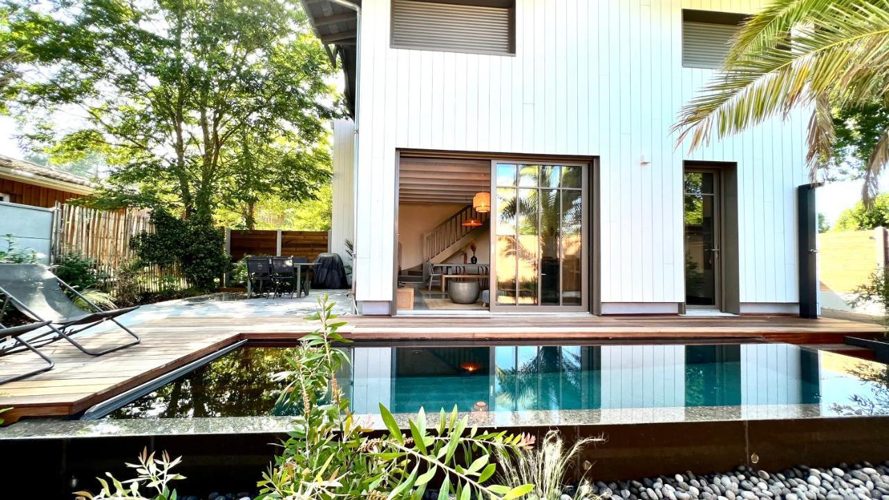La Villa Du Lac - Piscine Chauffee - Jacuzzi - Clim Ла Тест-де-Бух Екстериор снимка