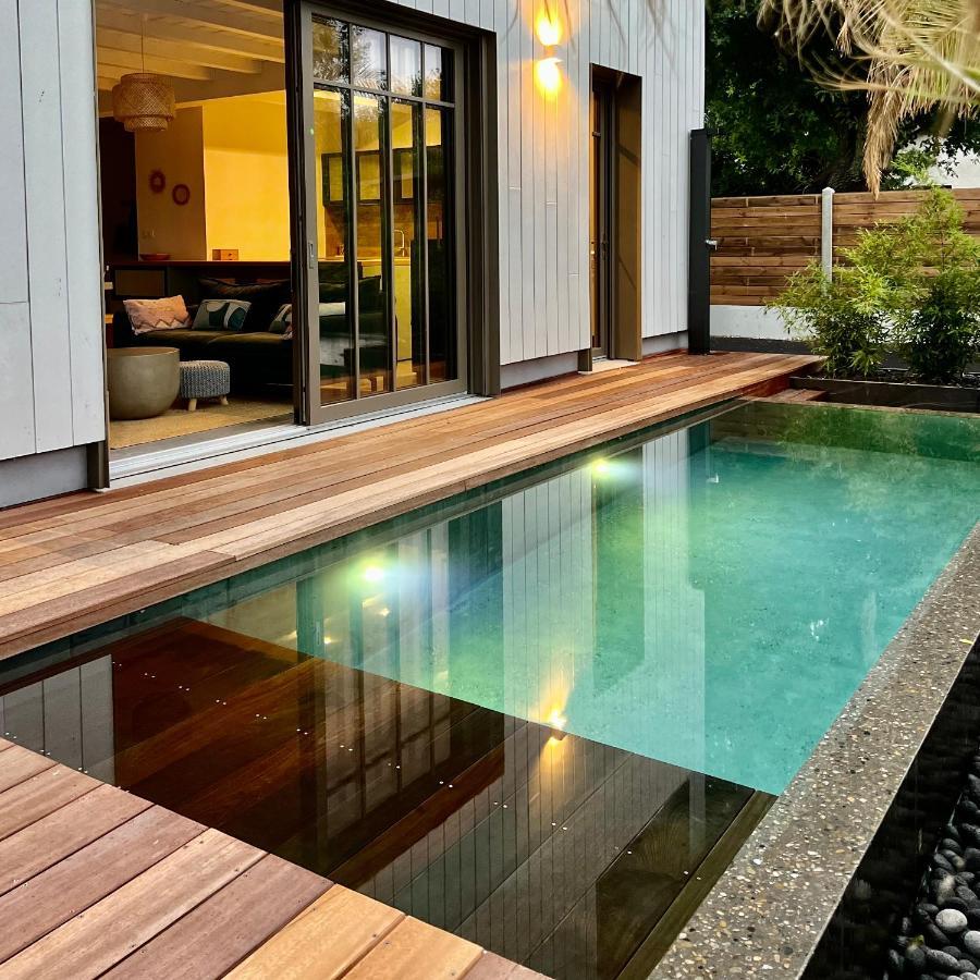 La Villa Du Lac - Piscine Chauffee - Jacuzzi - Clim Ла Тест-де-Бух Екстериор снимка