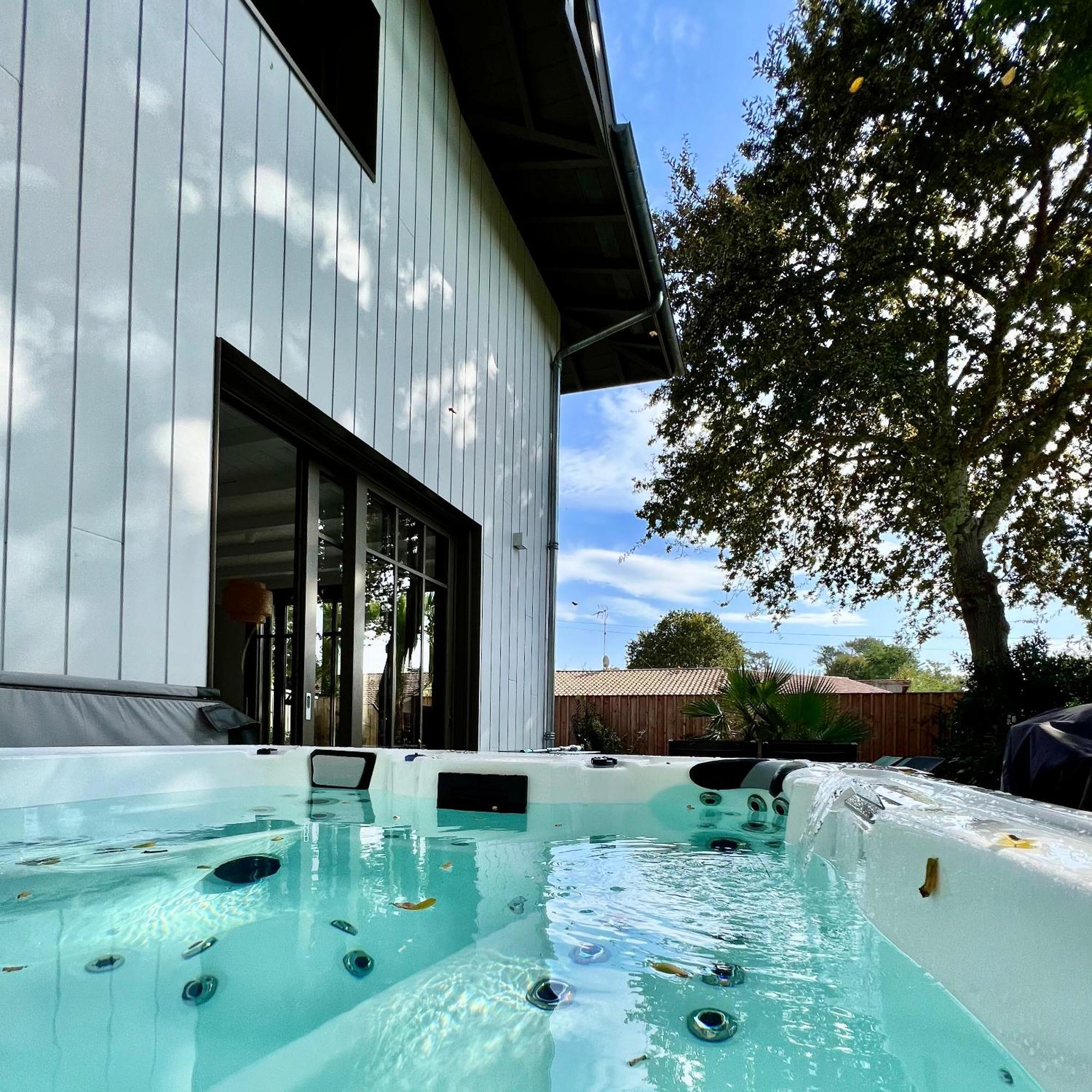La Villa Du Lac - Piscine Chauffee - Jacuzzi - Clim Ла Тест-де-Бух Екстериор снимка