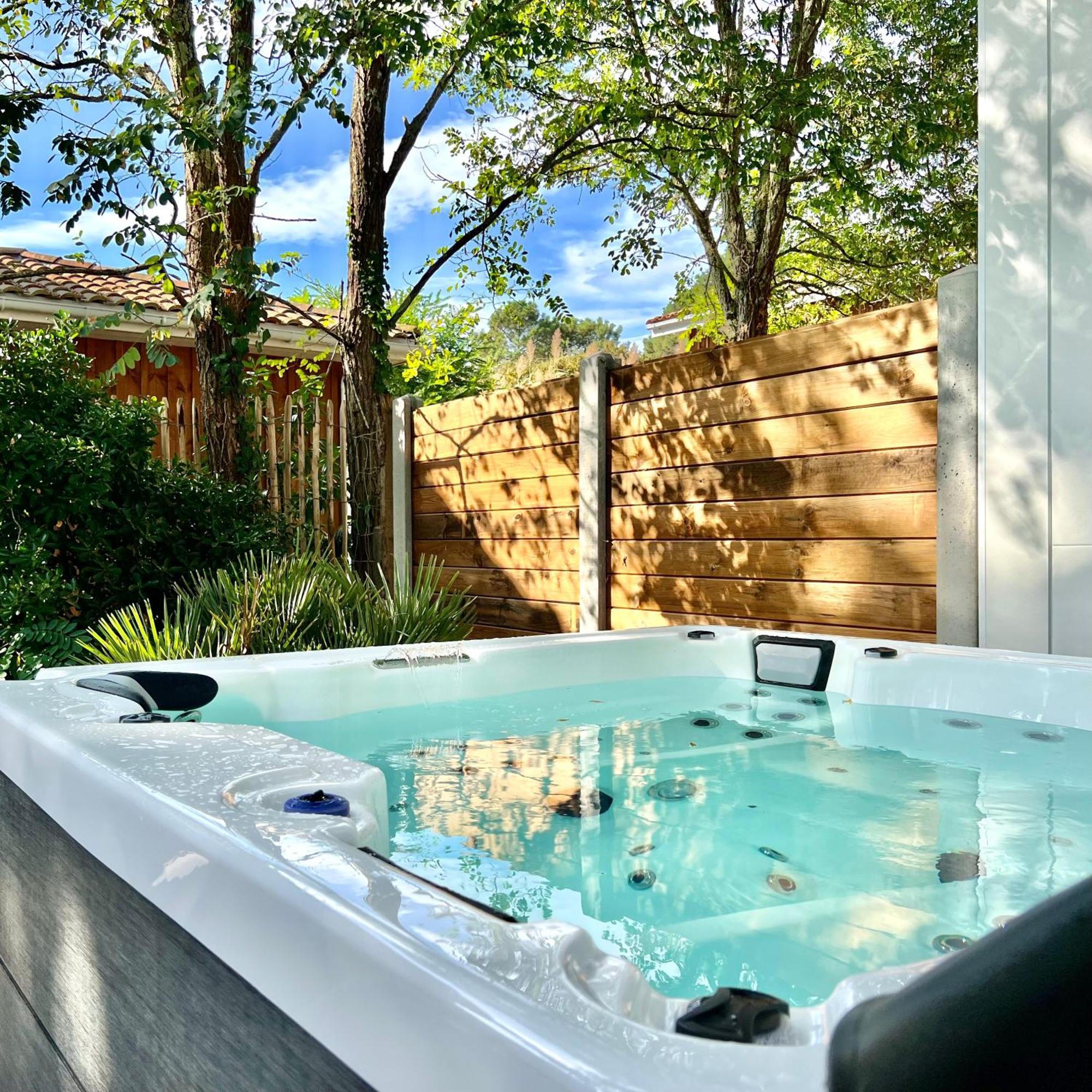 La Villa Du Lac - Piscine Chauffee - Jacuzzi - Clim Ла Тест-де-Бух Екстериор снимка